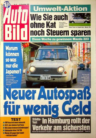 Deckblatt Auto Bild (47/1989)